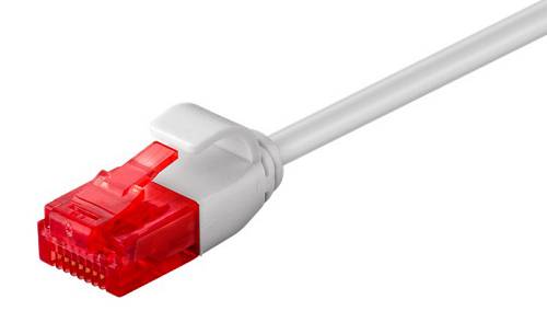 GOOBAY καλώδιο δικτύου 71546, CAT 6 U/UTP, slim, copper, 250MHz, 0.25m, γκρι 71546