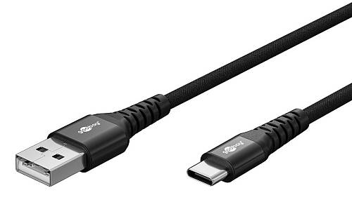 GOOBAY καλώδιο USB-C σε USB 74528, 60W, 480Mbps, 3m, μαύρο 74528