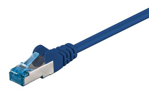 GOOBAY καλώδιο δικτύου 93812, CAT 6A S/FTP, 500 MHz, Copper, 5m, μπλε 93812