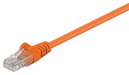 GOOBAY καλώδιο δικτύου 95227, CAT 5e U/UTP, CCA, PVC, 2m, πορτοκαλί 95227