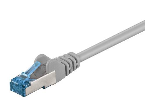 GOOBAY καλώδιο δικτύου 95602, CAT 6A S/FTP, 500 MHz, Copper, 1.5m, γκρι 95602