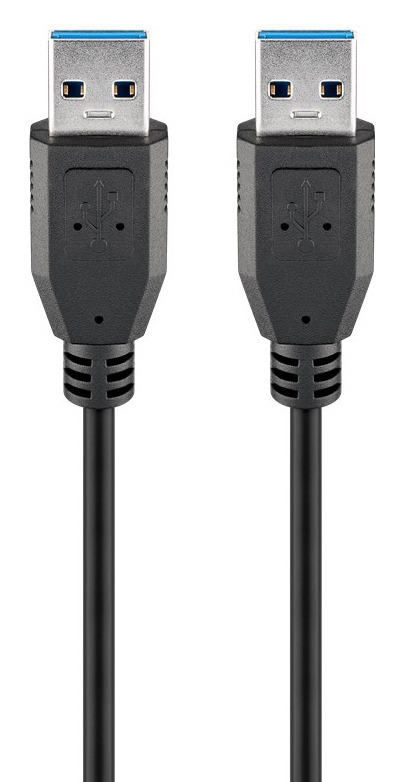 GOOBAY καλώδιο USB 3.0 95716, 5 Gbps, 0.5m, μαύρο 95716