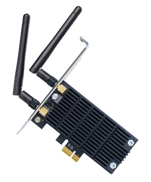 TP-LINK Wireless PCIe Adapter Archer T6E, AC1300, dual band, Ver. 2.0 ARCHER-T6E