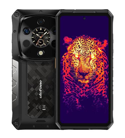 ULEFONE smartphone Armor 28 Ultra Thermal, 6.67" & 1.04, 16/1TB, 5G, 10600mAh, IP68/IP69K, μαύρο ARMOR28UTH-BK