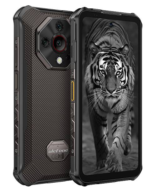 ULEFONE smartphone Armor X16, 6.56", 6/128GB, 10360mAh, IP68/IP69K/MIL-STD-810H, μαύρο ARMORX16-BK