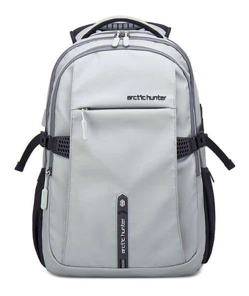 ARCTIC HUNTER τσάντα πλάτης B00388 με θήκη laptop 15.6", USB, 27L, γκρι B00388-GY