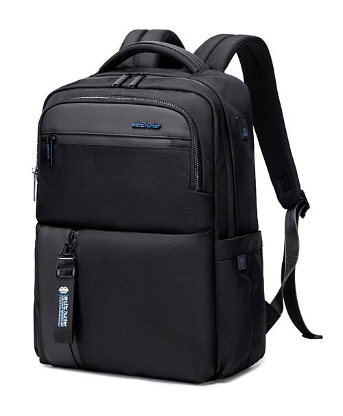 ARCTIC HUNTER τσάντα πλάτης B00477 με θήκη laptop 15.6", 18L, μαύρη B00477-BK