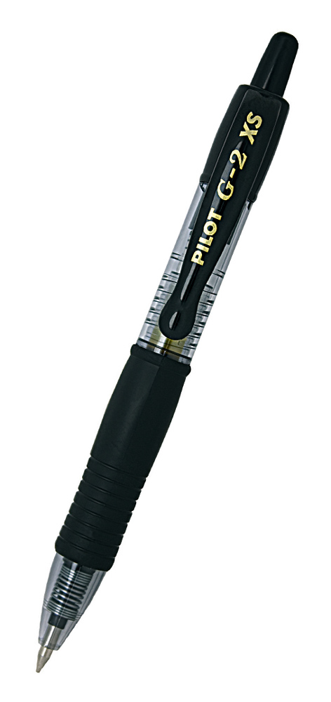 PILOT στυλό διαρκείας gel G-2 XS, 0.7mm, 11cm, μαύρο BL-G2-7-XS-B