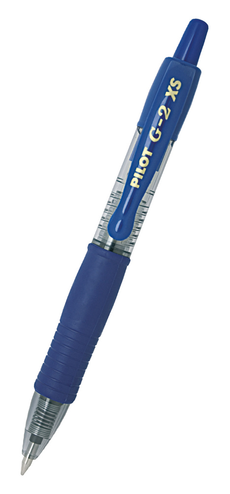 PILOT στυλό διαρκείας gel G-2 XS, 0.7mm, 11cm, μπλε BL-G2-7-XS-L