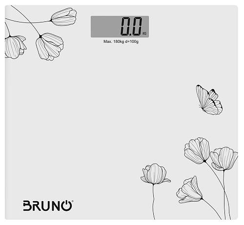 BRUNO ψηφιακή ζυγαριά BRN-0055, έως 180kg, λευκή BRN-0055