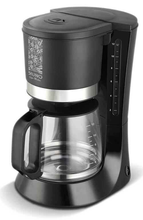 BRUNO καφετιέρα φίλτρου BRN-0086, 680W, έως 12 φλυτζάνια, 1.2L, μαύρη BRN-0086