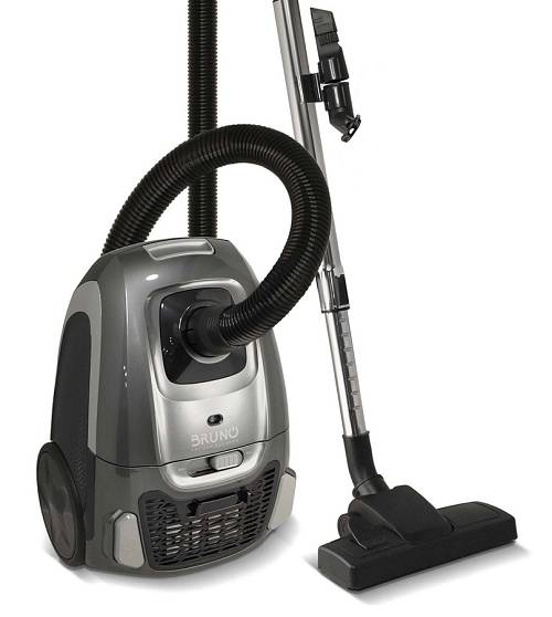 BRUNO ηλεκτρική σκούπα BRN-0136, 800W, 3.5lt, γκρι BRN-0136