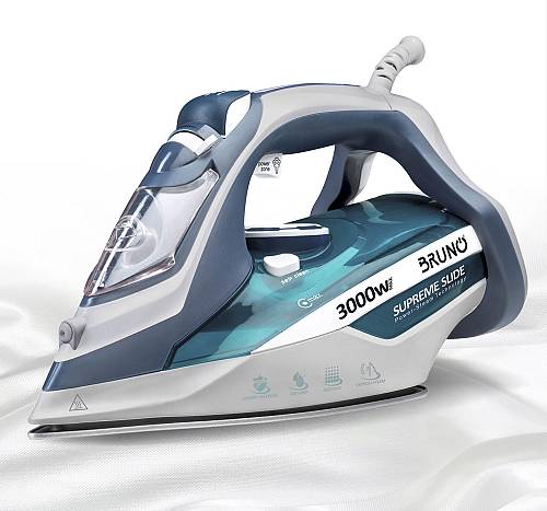 BRUNO σίδερο ατμού Supreme Slide BRN-0146 με κεραμική πλάκα, 3000W BRN-0146