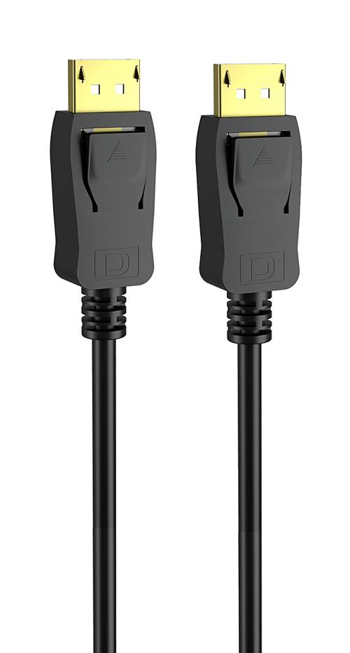 POWERTECH καλώδιο DisplayPort 1.2 CAB-DP045, 4K/60Hz, copper, 2m, μαύρο CAB-DP045