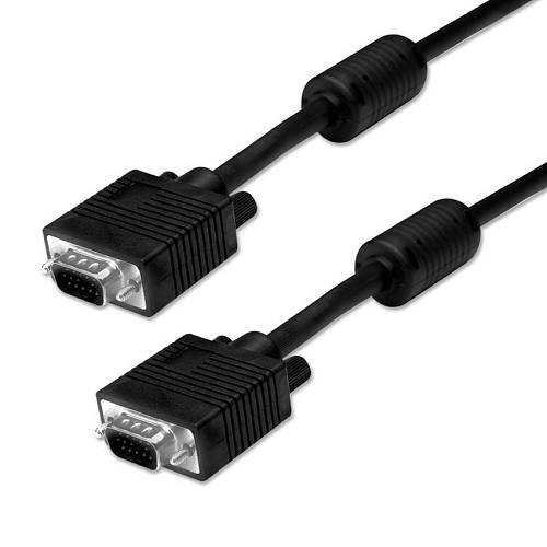 POWERTECH καλώδιο VGA 15pin M-M CAB-G025, 1080p, Copper 3+6, 1.5m, μαύρο CAB-G025