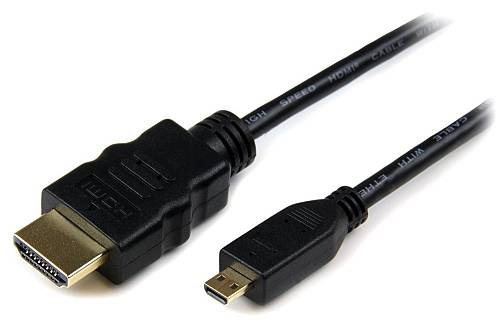 POWERTECH καλώδιο micro HDMI σε HDMI CAB-H008 με Ethernet, 3m, μαύρο CAB-H008
