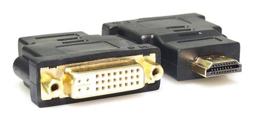 POWERTECH αντάπτορας HDMI σε DVI-I CAB-H057, Dual Link, μαύρος CAB-H057