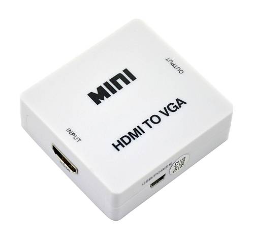 POWERTECH HD Video Converter HDMI σε VGA & 3.5mm Audio CAB-H073, Full HD CAB-H073