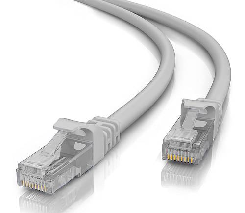 POWERTECH καλώδιο δικτύου CAB-N185, Cat 5e U/UTP, CCA 26AWG, 1m, γκρι CAB-N185