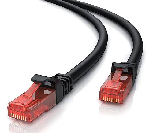 POWERTECH καλώδιο δικτύου CAB-N276, Cat 6 U/UTP, copper 24AWG, 3m, μαύρο CAB-N276