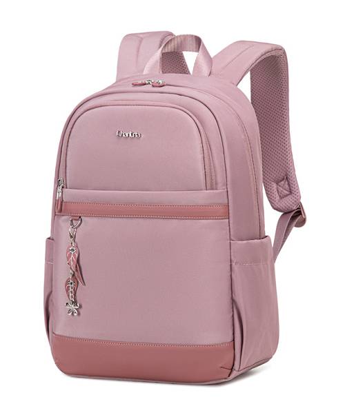 CHANTRIA γυναικεία τσάντα πλάτης CB00648 με θήκη laptop 14.3L", 14L, μωβ CB00648-PU