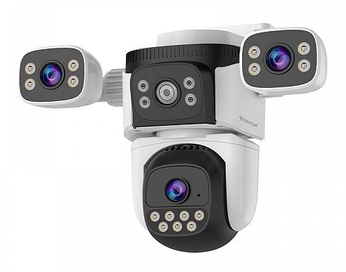 VSTARCAM smart κάμερα CS621SR, triple lens, 2MP, WiFi, SD, PTZ, IP66 CS621SR