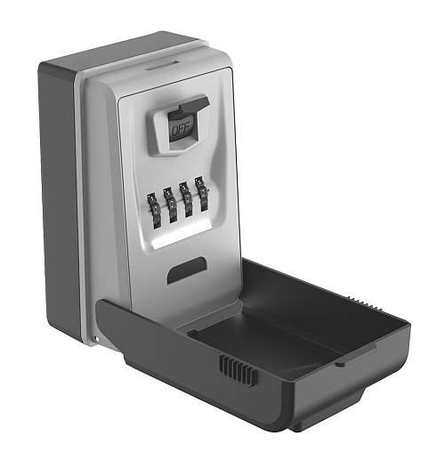 C-TECH κλειδοθήκη τοίχου CTL-0025 με συνδυασμό 4 ψηφίων, LED, 7x8x13cm, 625gr CTL-0025