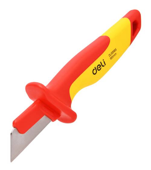 DELI μαχαίρι ηλεκτρολόγου DL515185, αντιολισθητική λαβή, VDE 1000V, 185mm DL515185