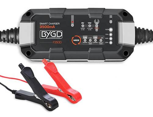 BYGD φορτιστής & συντηρητής μπαταρίας αυτοκινήτου F3500, 6-12V/3.5A F3500