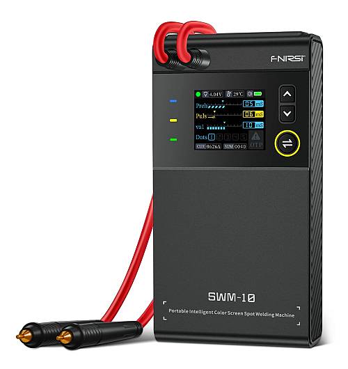 FNIRSI ηλεκτροπόντα μπαταριών SWM-10, επαναφορτιζόμενο, λειτουργία powerbank FNR-SWM-10