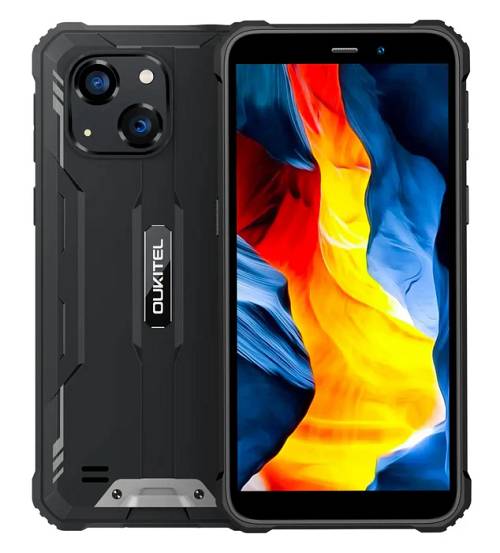 OUKITEL smartphone G2, 6", 4/64GB, 6300mAh, IP68/IP69K, μαύρο G2-BK