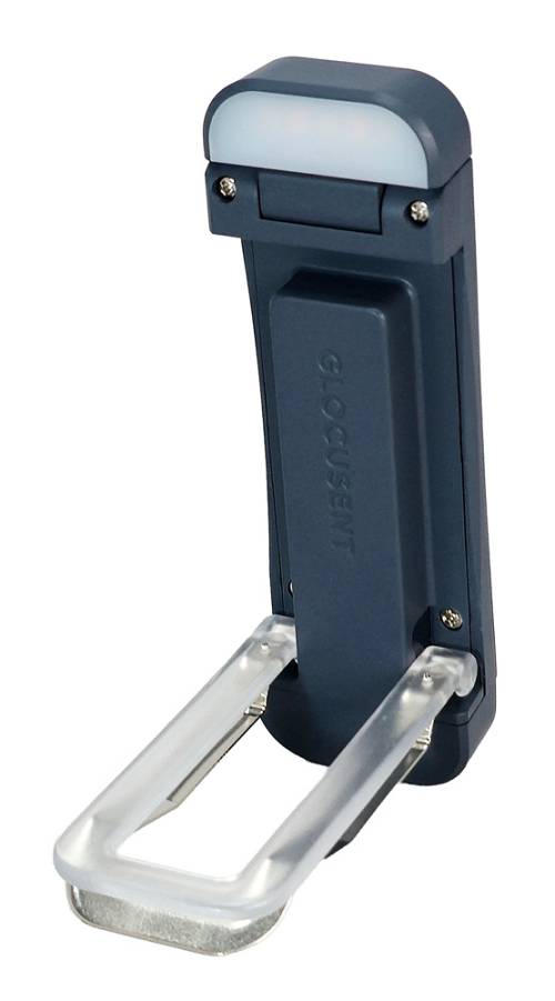 GLOCUSENT LED φακός διαβάσματος GLCSNTBL307, επαναφορτιζόμενος, έως 28lm, σκούρο μπλε GLCSNTBL307