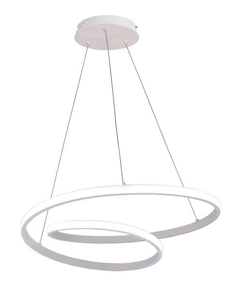 POWERTECH LED φωτιστικό οροφής HLL-0153, 25W, 4000K, Φ40cm, 1m, λευκό HLL-0153