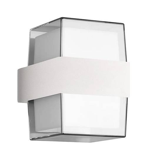 POWERTECH LED φωτιστικό τοίχου HLL-0158, 14W, 4000K, 1120lm, IP65, λευκό HLL-0158