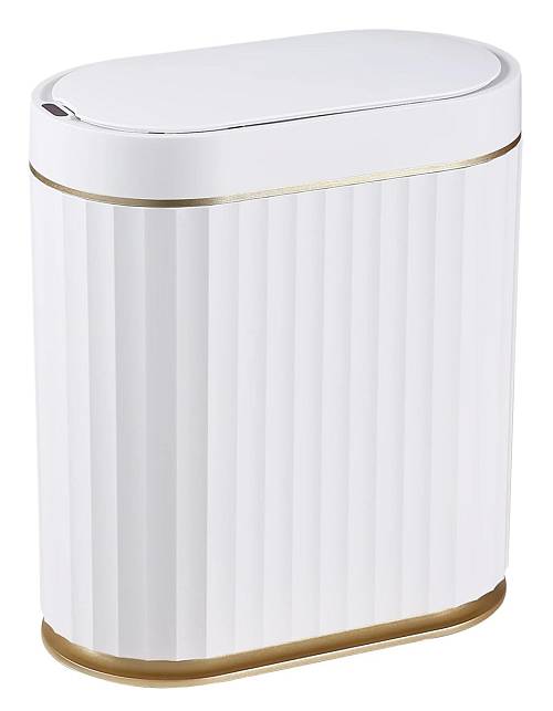 HOME USE κάδος απορριμμάτων HUH-0226 με φωτοκύτταρο, 7lt, λευκός HUH-0226