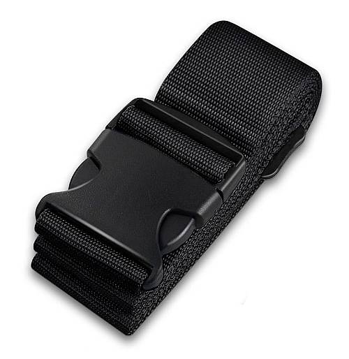 HOME USE ιμάντας βαλίτσας HUH-0242, ρυθμιζόμενος, 2m, μαύρος HUH-0242