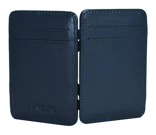 INTIME έξυπνο πορτοφόλι IT-014, RFID, δερμάτινο, μπλε IT-014