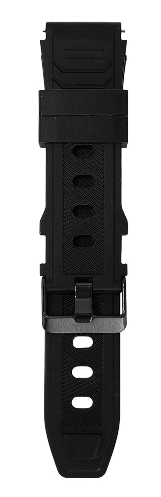 INTIME λουράκι σιλικόνης IT-070-BAND-BK για smartwatch G6, μαύρο IT-070-BAND-BK