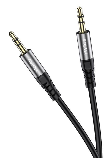 KAKUSIGA καλώδιο ήχου 3.5mm KSC-892, AUX, 1m, μαύρο KSC-892