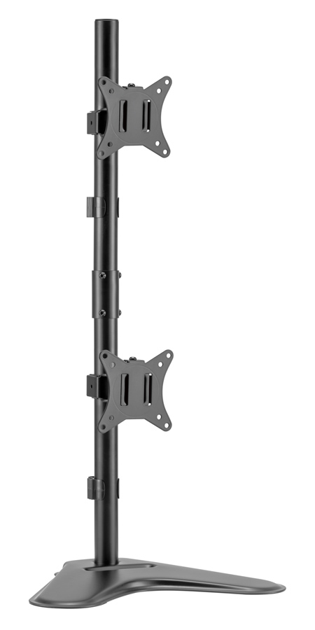 BRATECK βάση γραφείου για 2x οθόνες LDT66-T02V, 17-32", έως 9kg LDT66-T02V