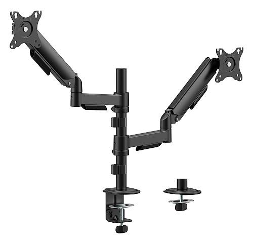 BRATECK βάση γραφείου για 2x οθόνες LDT97-C024PE, 17-32", έως 9kg LDT97-C024PE