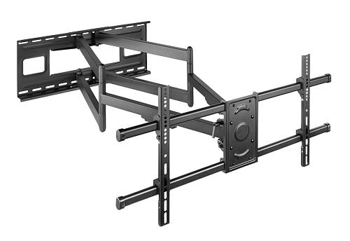 BRATECK επιτοίχια βάση τηλεόρασης LPA49-486XLD, 43-90", 80kg, heavy duty, full motion LPA49-486XLD