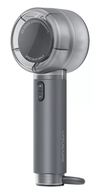 USAMS φορητός ανεμιστήρας LU01 με 5 ταχύτητες, 2000mAh, μαύρος LU01FS01
