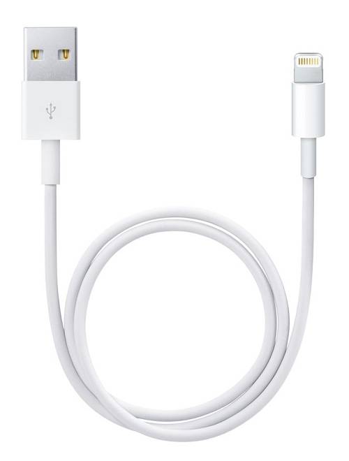 FOXCONN καλώδιο Lightning σε USB MD818ZM/A, 2m, λευκό MD818ZMA-2
