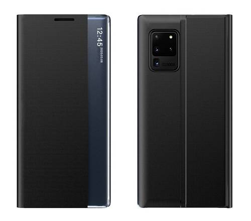 POWERTECH θήκη Sleep MOB-1671 για Samsung A02s, μαύρη MOB-1671