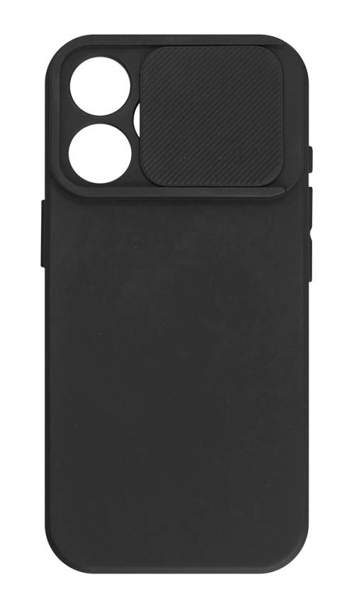 POWERTECH θήκη Camshield Soft MOB-1990 για iPhone 16 Pro, μαύρη MOB-1990