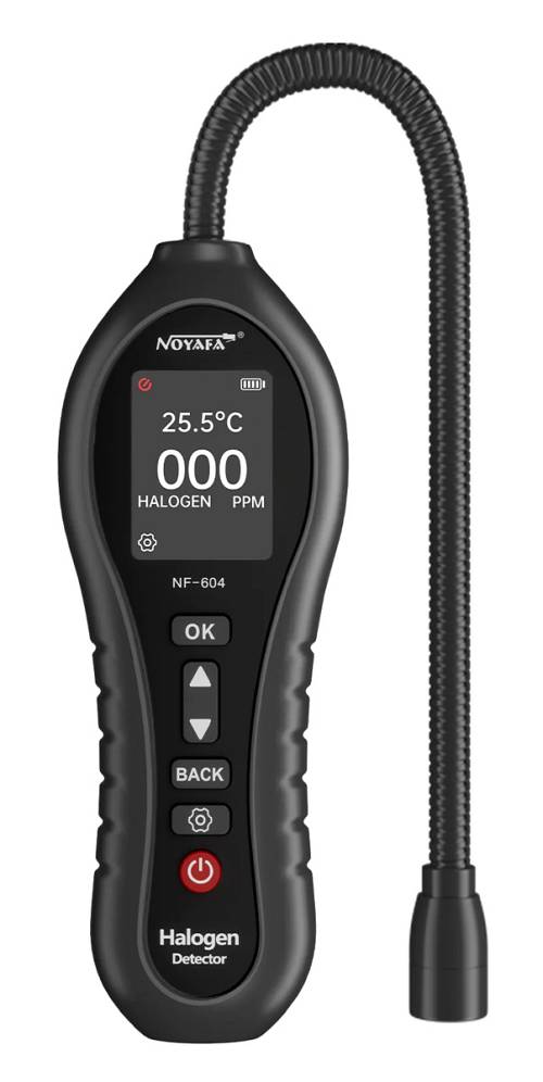 NOYAFA ανιχνευτής διαρροής ψυκτικού υγρού NF-604, CFCS/HCFC/HFCS N-604