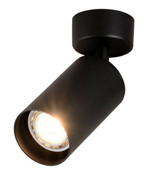 OPTONICA φωτιστικό οροφής 9072, για λάμπα GU10, μεταλλικό, IP20, μαύρο OPT-9072