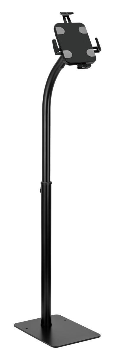 BRATECK βάση tablet δαπέδου PAD33-01, αντικλεπτική, 7.9-11", μαύρη PAD33-01