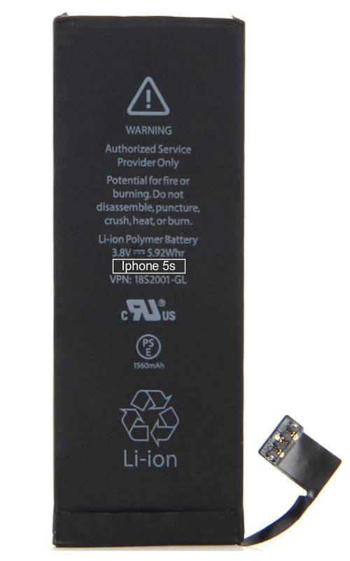 High Copy Μπαταρία για iPhone 5S, Li-ion 1560mAh PBAT-004